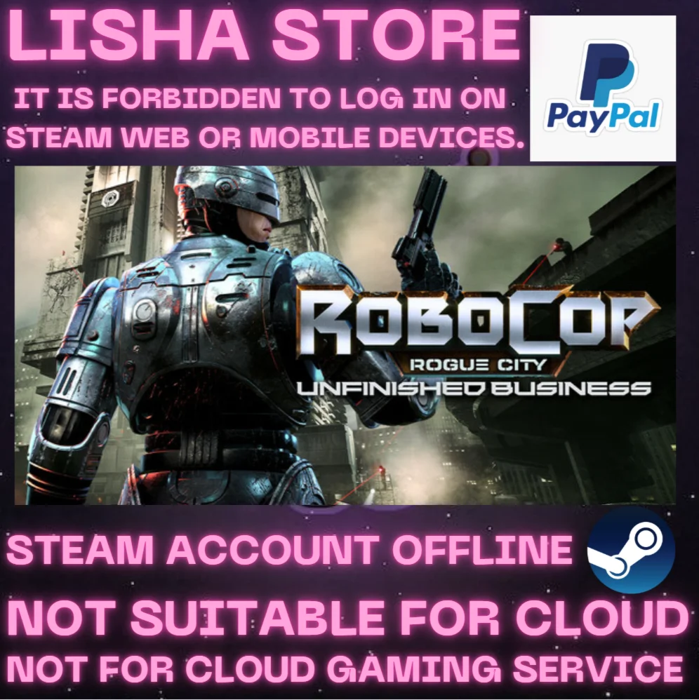 RoboCop Rogue City Unfinished Business Стим на 90 дней