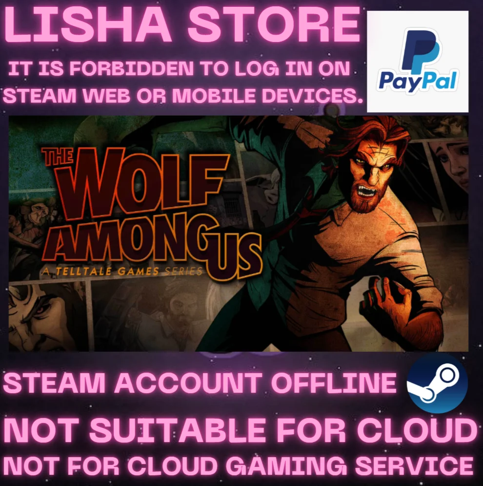 The Wolf Among Us Стим Оффлайн На 30 или 90 дней