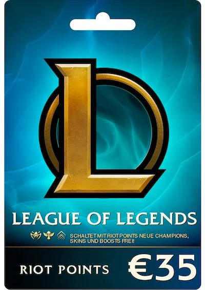 League Of Legends Eu West 35 EURO Riot Points