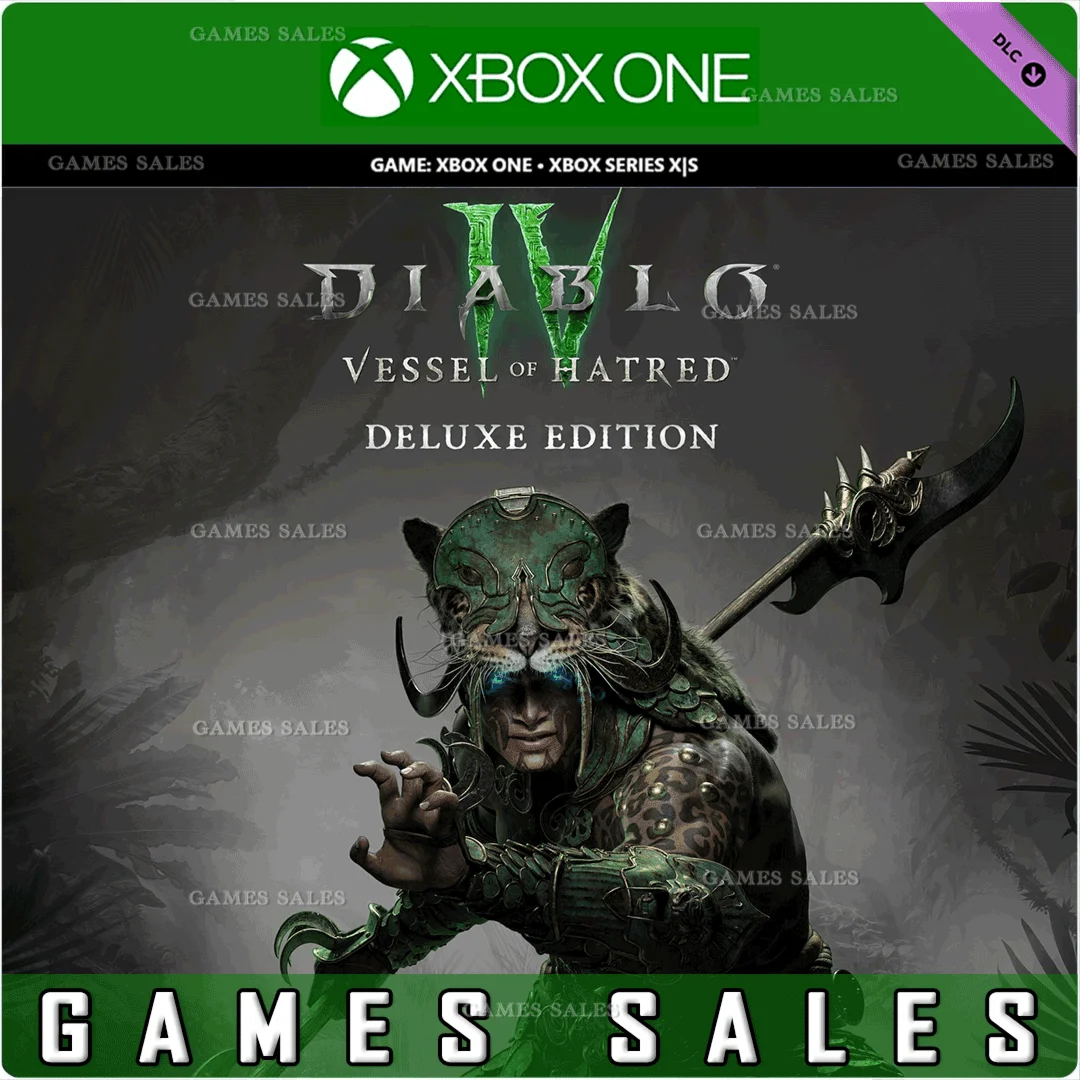 ✅DIABLO IV: VESSEL OF HATRED DELUXE EDITION❤️XBOX🔑КЛЮЧ