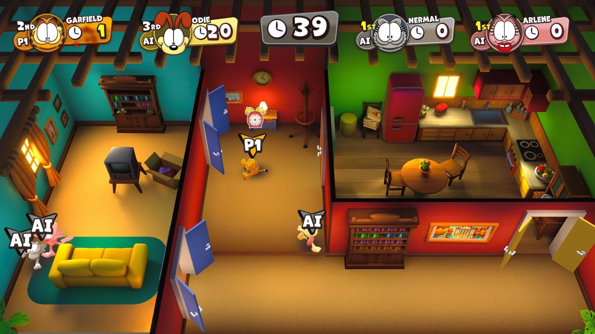 Garfield Lasagna Party Steam Key Global +Bonus
