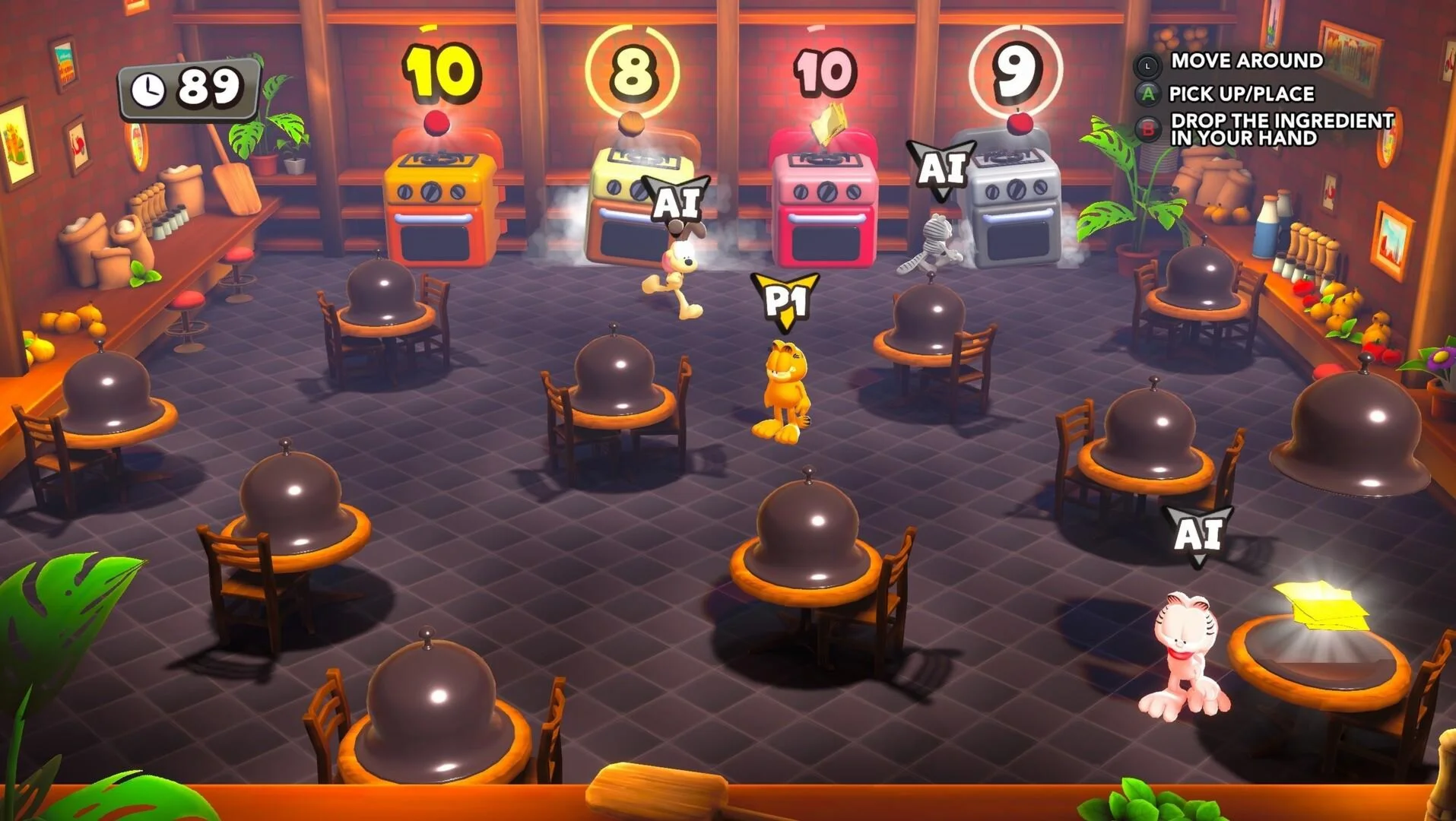 Garfield Lasagna Party Steam Key Global +Bonus