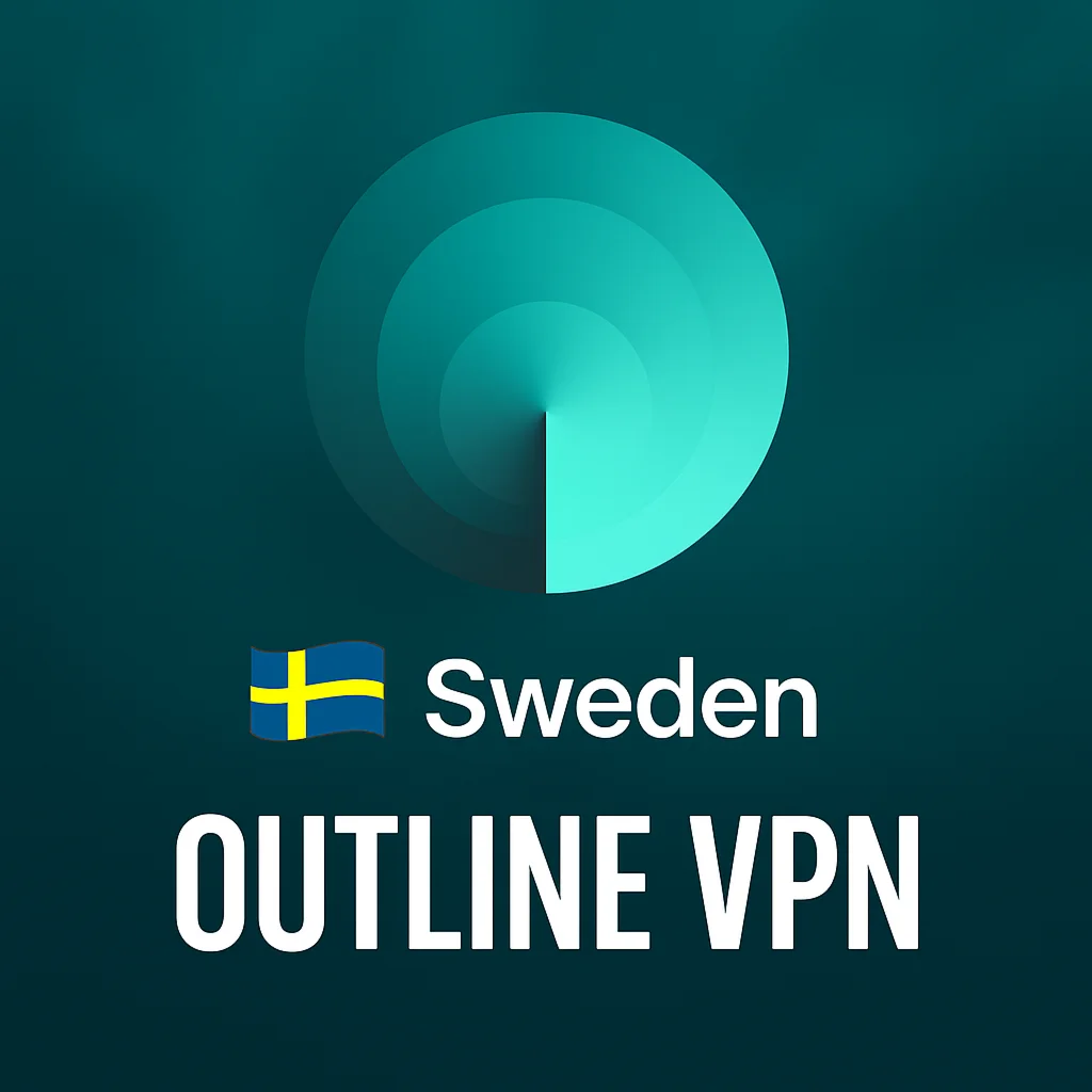 Outline VPN Unlimited 1-6 months (Sweden)