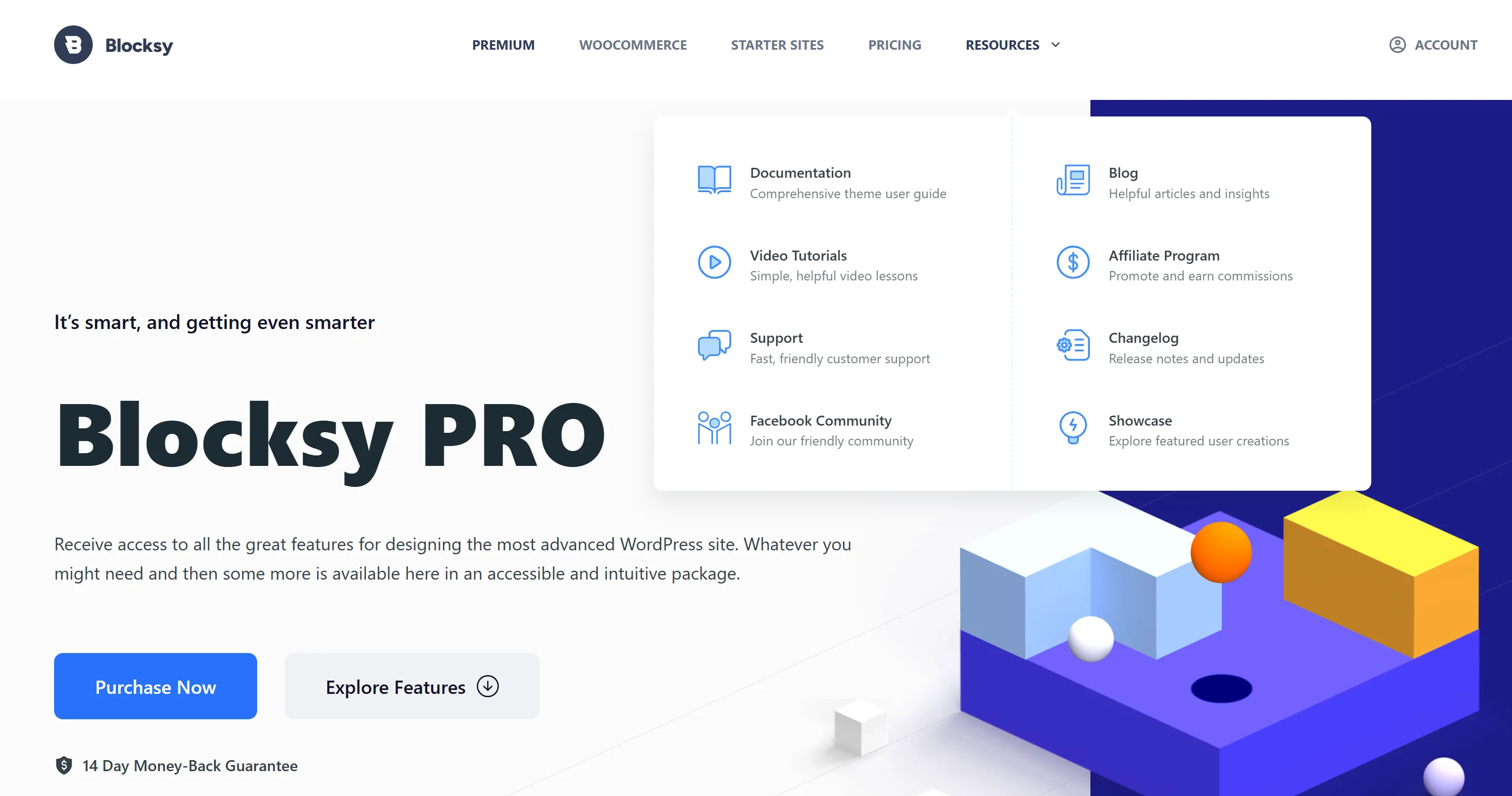 Лицензия Blocksy Pro  на год/навсегда оригинальная