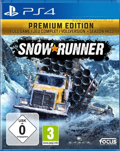 SnowRunner +  3 ИГР  PS4 П3 - Онлайн 