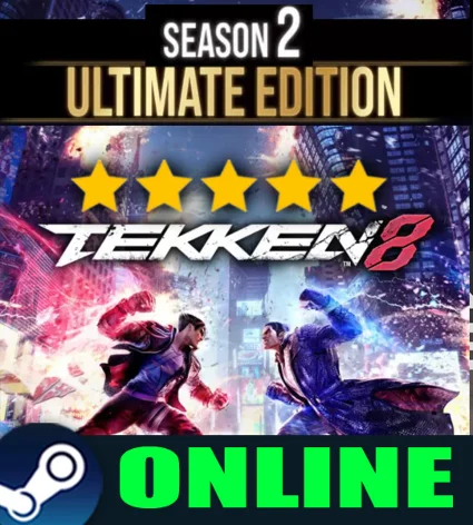 ・TEKKEN 8 SEASON 2・ULTIMATE ED.・ОНЛАЙН・STEAM АККАУНТ・
