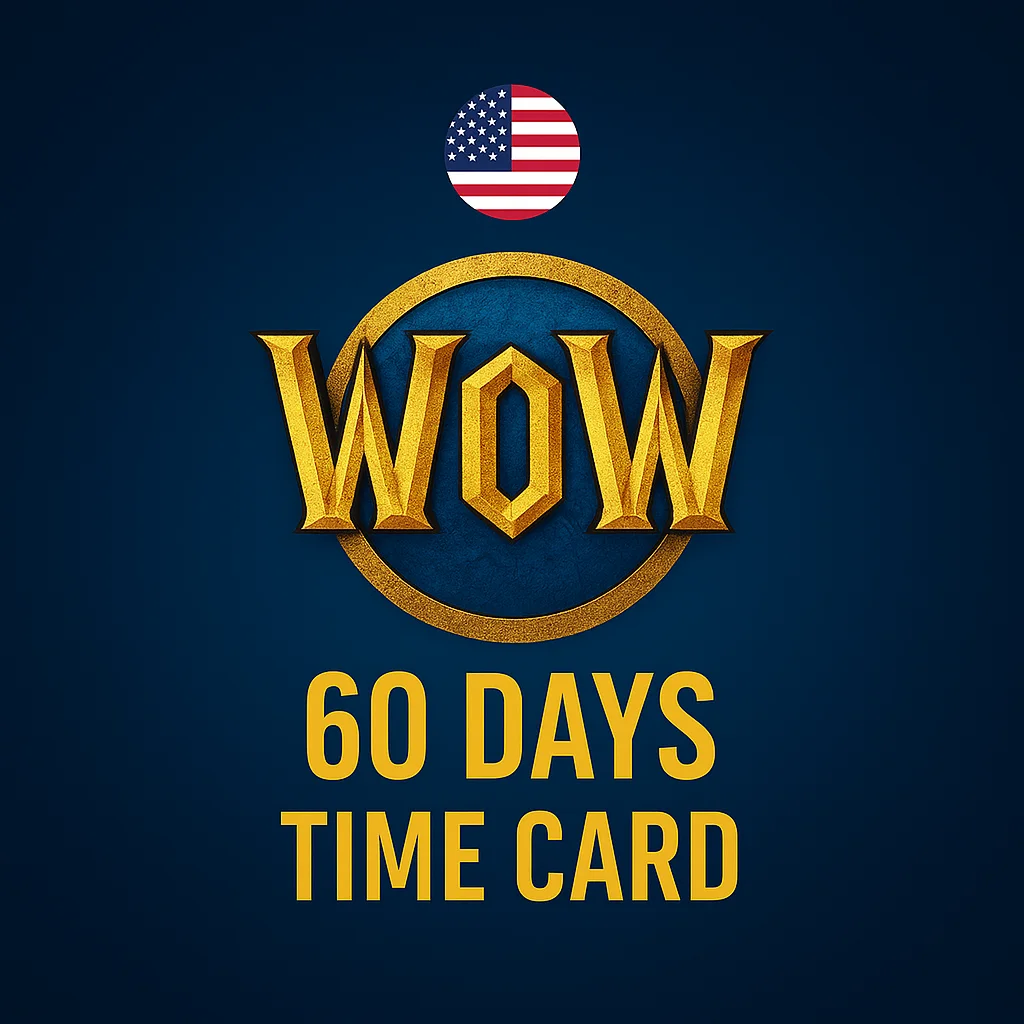 🔑WoW 60 Days US/NA ✅0 Fee (DF/Woltk)