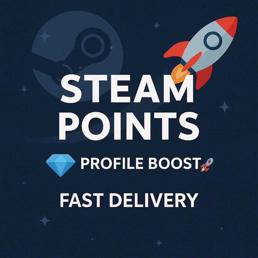 🌀 Steam Points на ваш профиль ┃ ⚡ Быстрая доставка