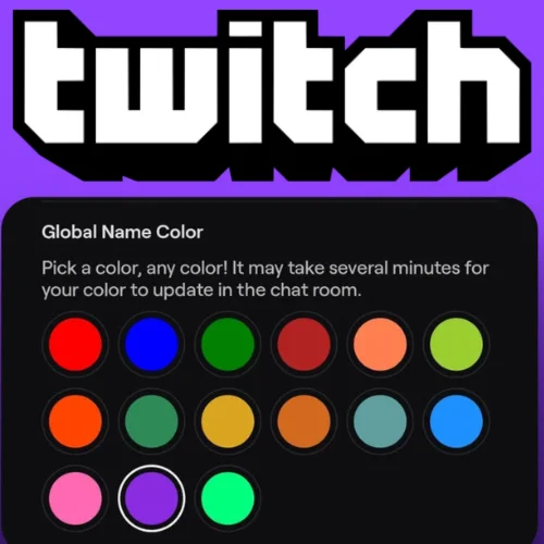 Цвет псевдонима Twitch - Значок Prime