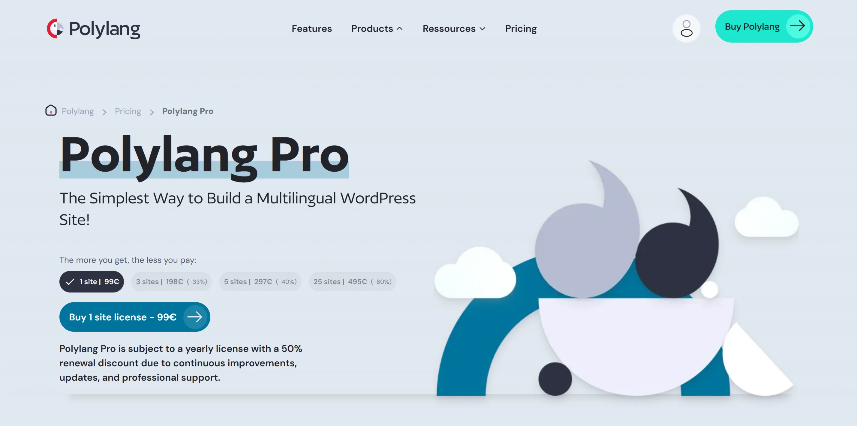 Плагин GPL для инструмента перевода Polylang Pro