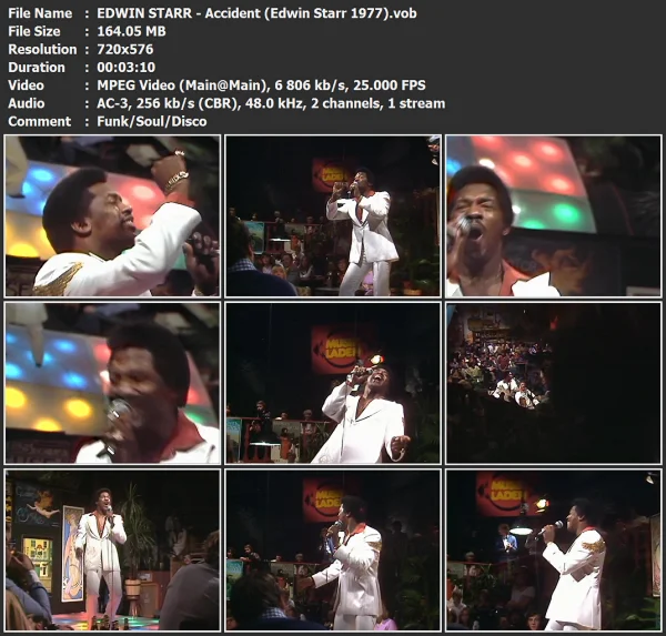 EDWIN STARR - Accident