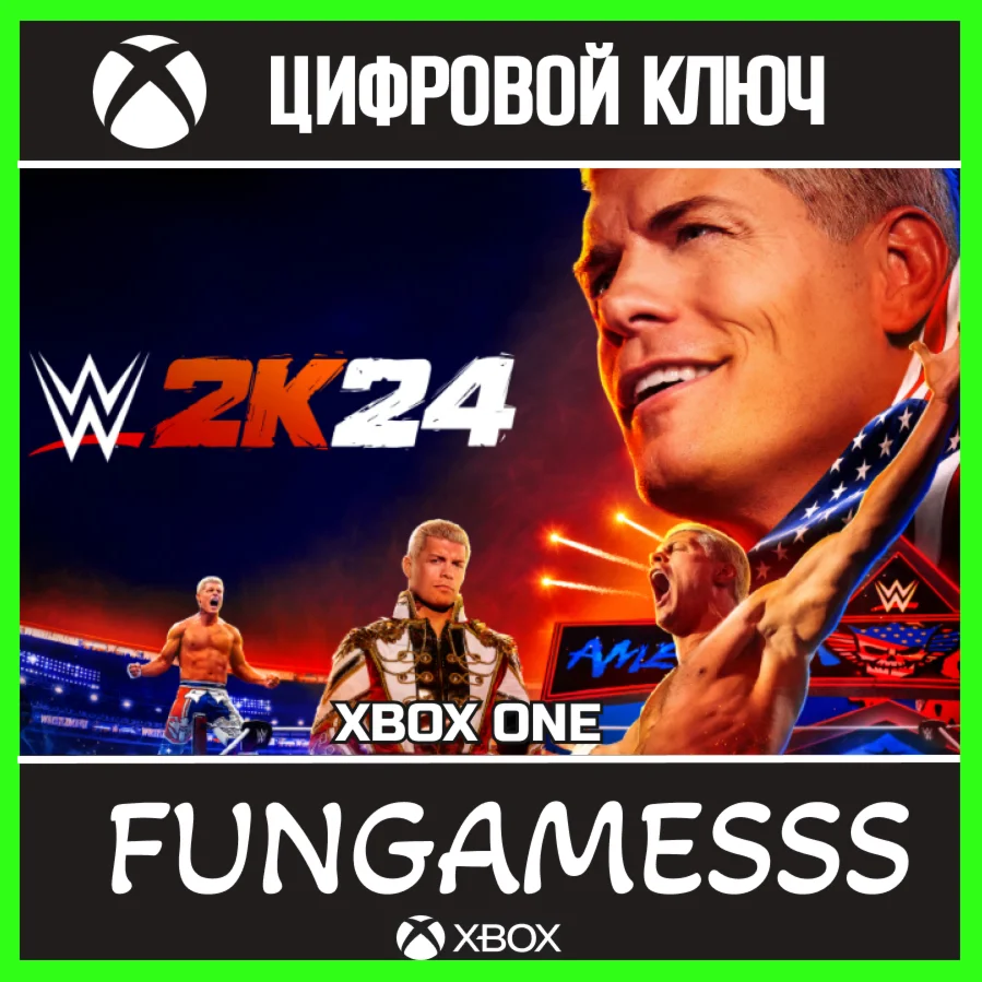 WWE 2K24 for Xbox One XBOXКЛЮЧ