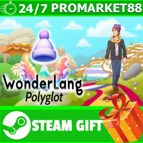 ⭐️ВСЕ СТРАНЫ+РОССИЯ⭐️ WonderLang Polyglot STEAM GIFT