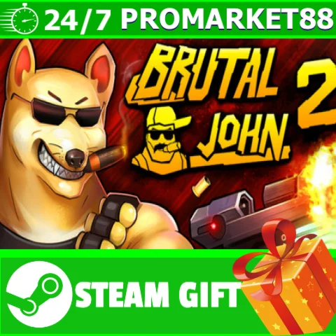 ️ВСЕ СТРАНЫ+РОССИЯ BRUTAL JOHN 2 STEAM GIFT