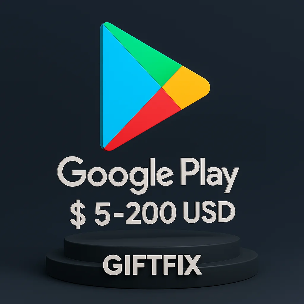Google Play Gift Card USA 5-200$
