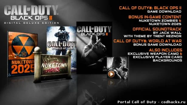 КЛЮЧ Call Of Duty:Black ops 2+World at War+dlc+ РУССКИЙ