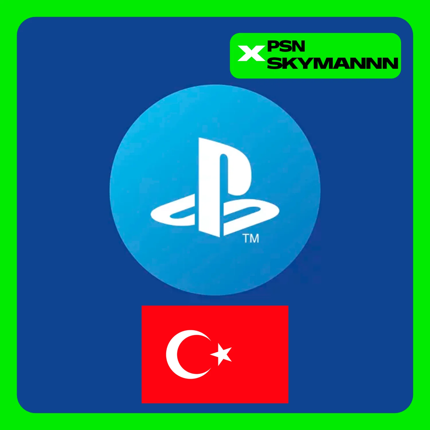 🟡CARD Playstation Network PSN 250-5000 TL🇹🇷TURKEY