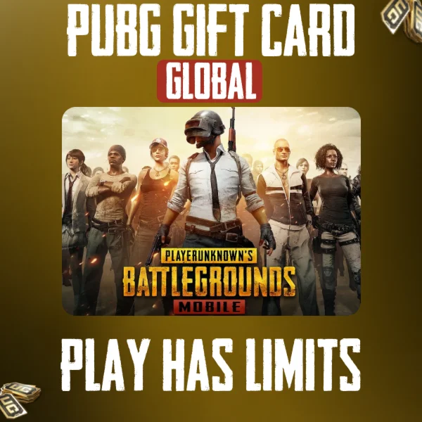 🎮 PUBG Mobile UC Gift Card | GLOBAL