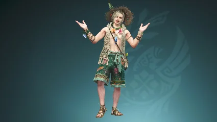 ️Monster Hunter Wilds - Erik Outfit: Summer Hat STEAM