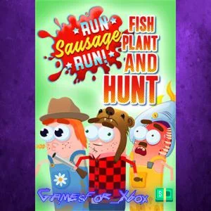 ️Run Sausage Run Fish, Plant and Hunt XBOX DLC