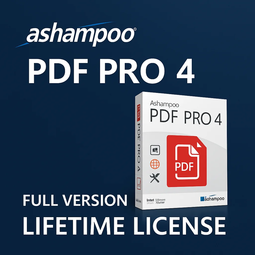 ✅ Ashampoo PDF Pro 4 – Lifetime License | Fully Activat