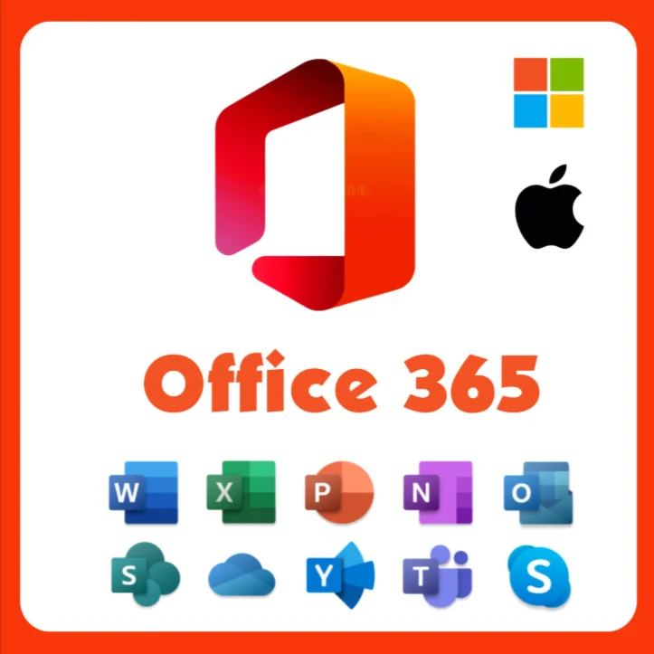 Аккаунт Office 365 100 ГБ 5 устройств