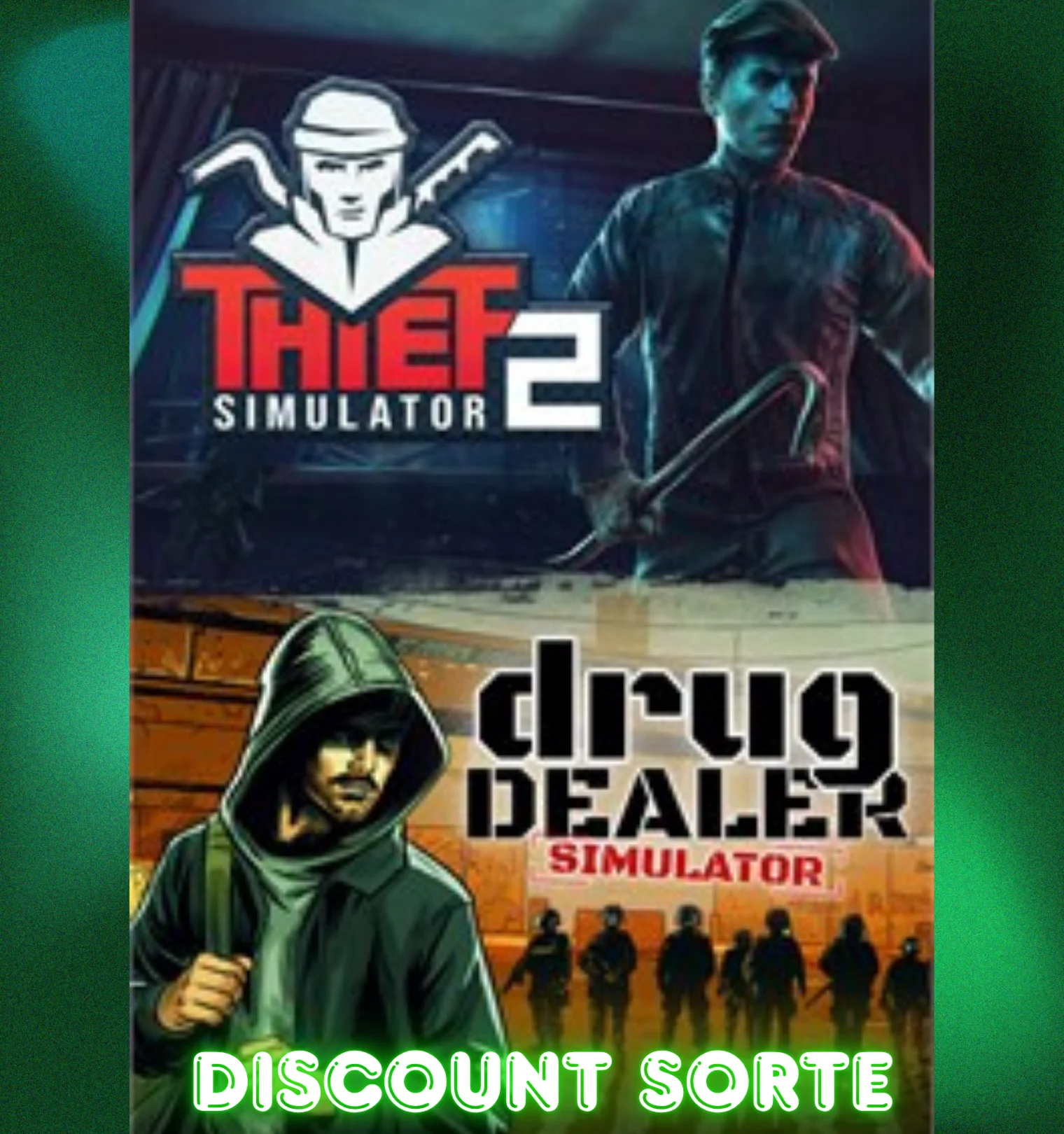Outlaw Bundle Thief Simulator 2 x Drug Dealer Simulator