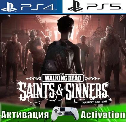 🎮 The Walking Dead Saints Sinners (PS5/RUS) Активация ✅