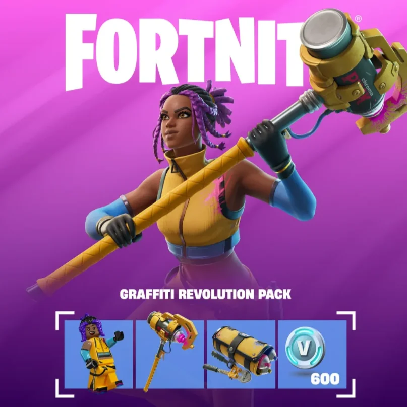 Fortnite - Graffiti Revolution Pack (Australia/ XBox)