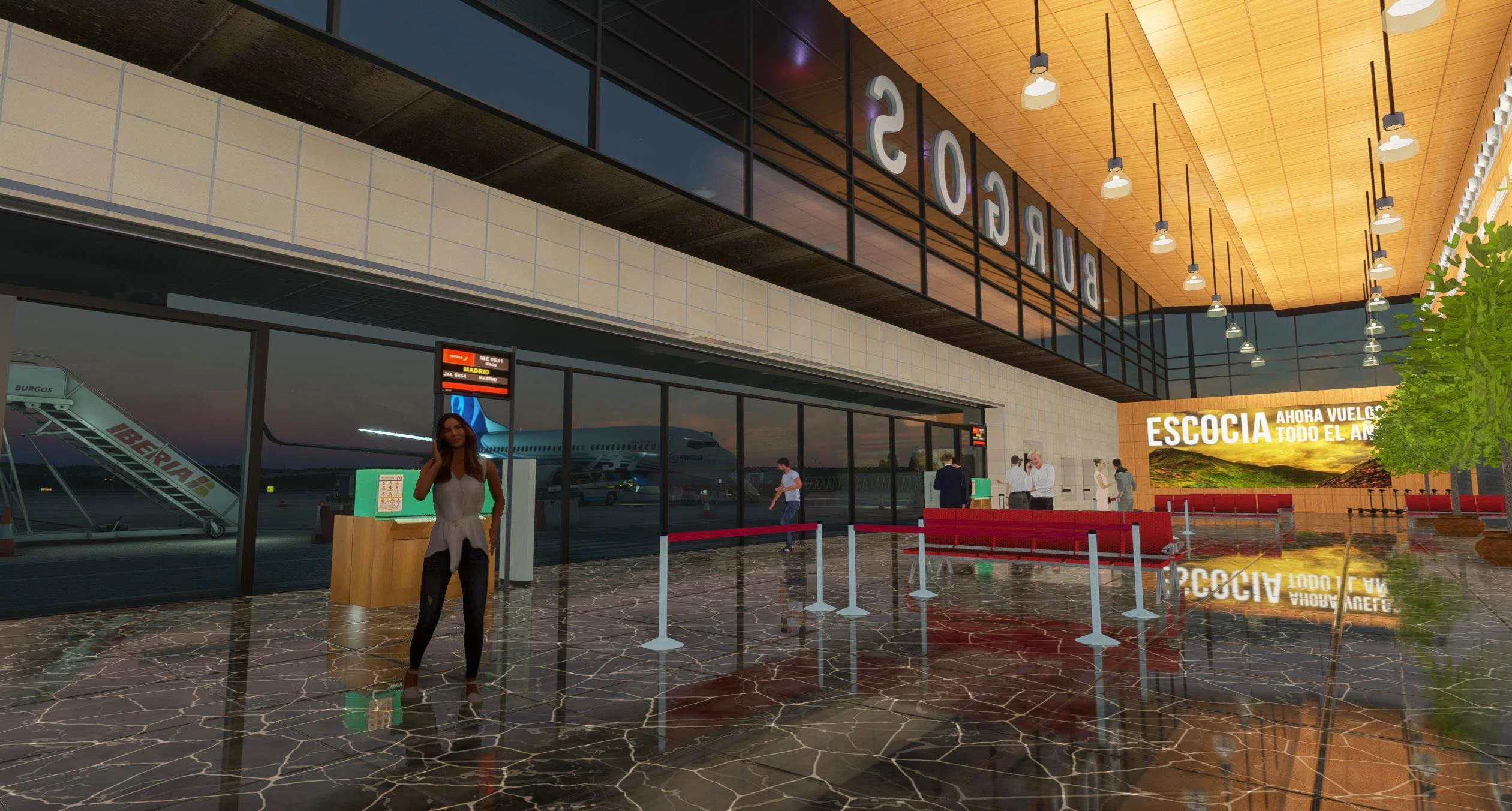  LEBG Burgos Airport | MSFS