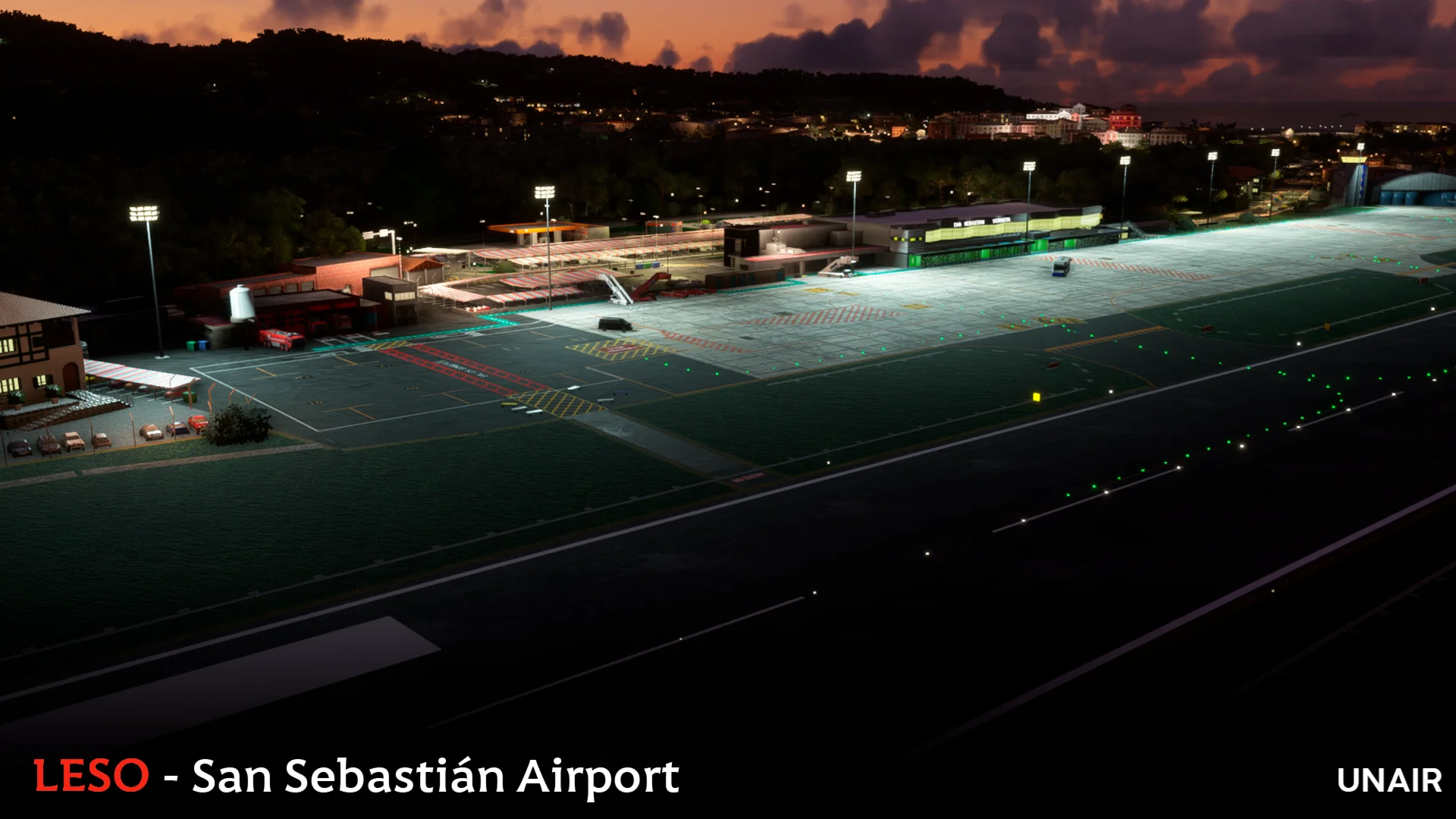  LESO San Sebastian Airport | MSFS