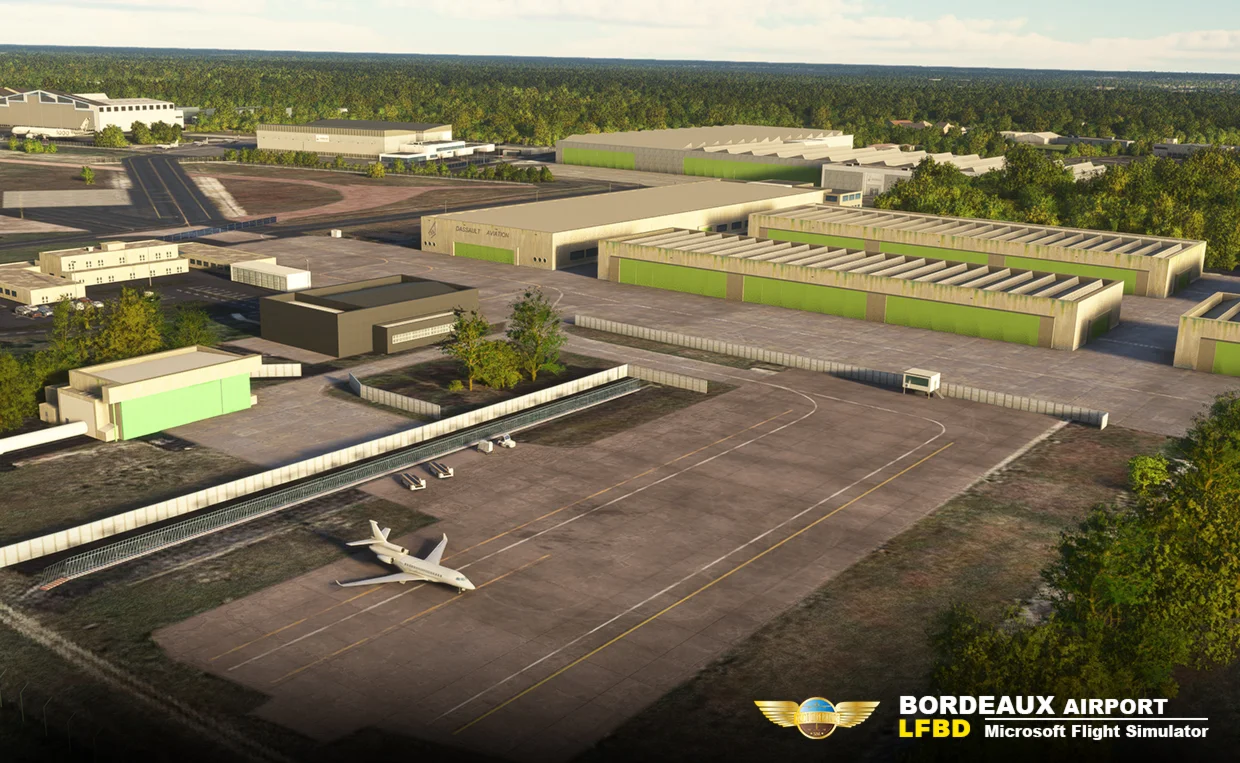  LFBD Bordeaux Merignac Airport V2 | MSFS 2020/2024