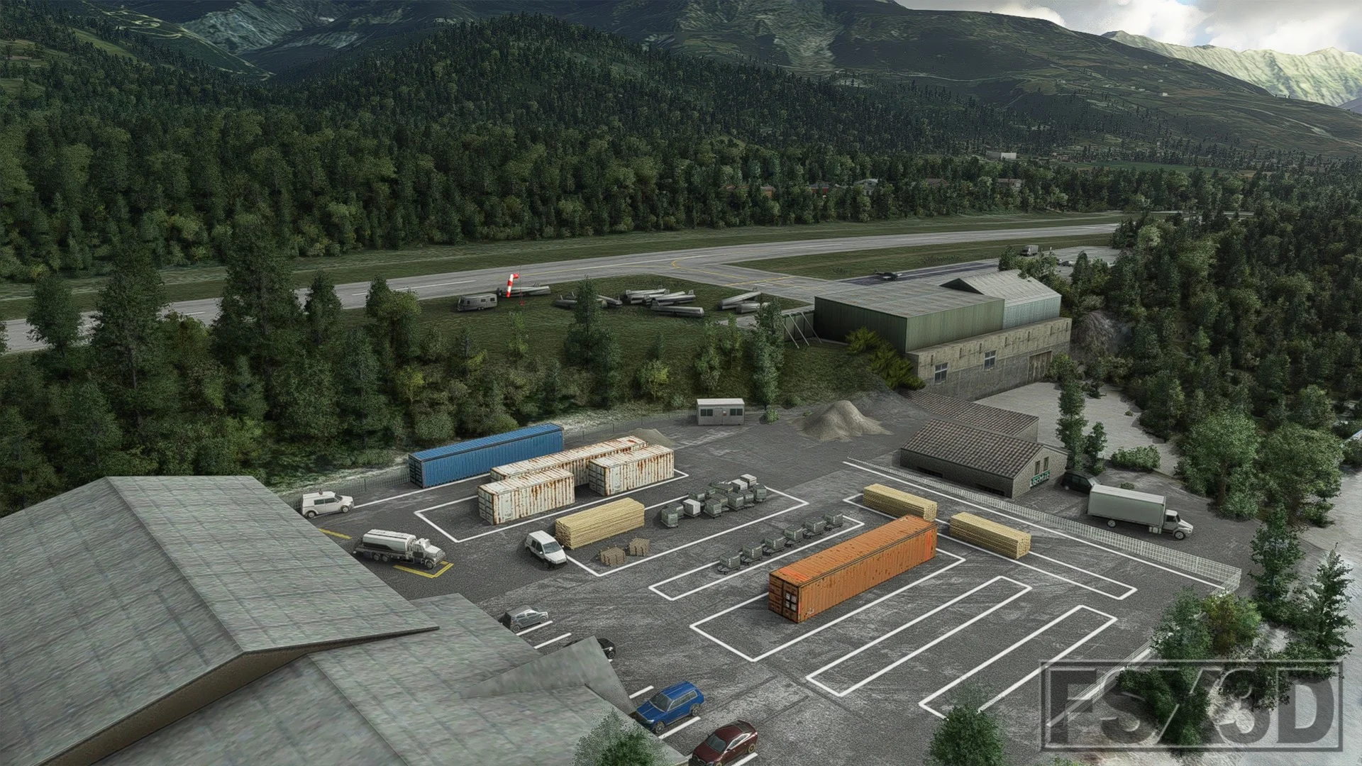  LFMR Barcelonnette Airport | MSFS