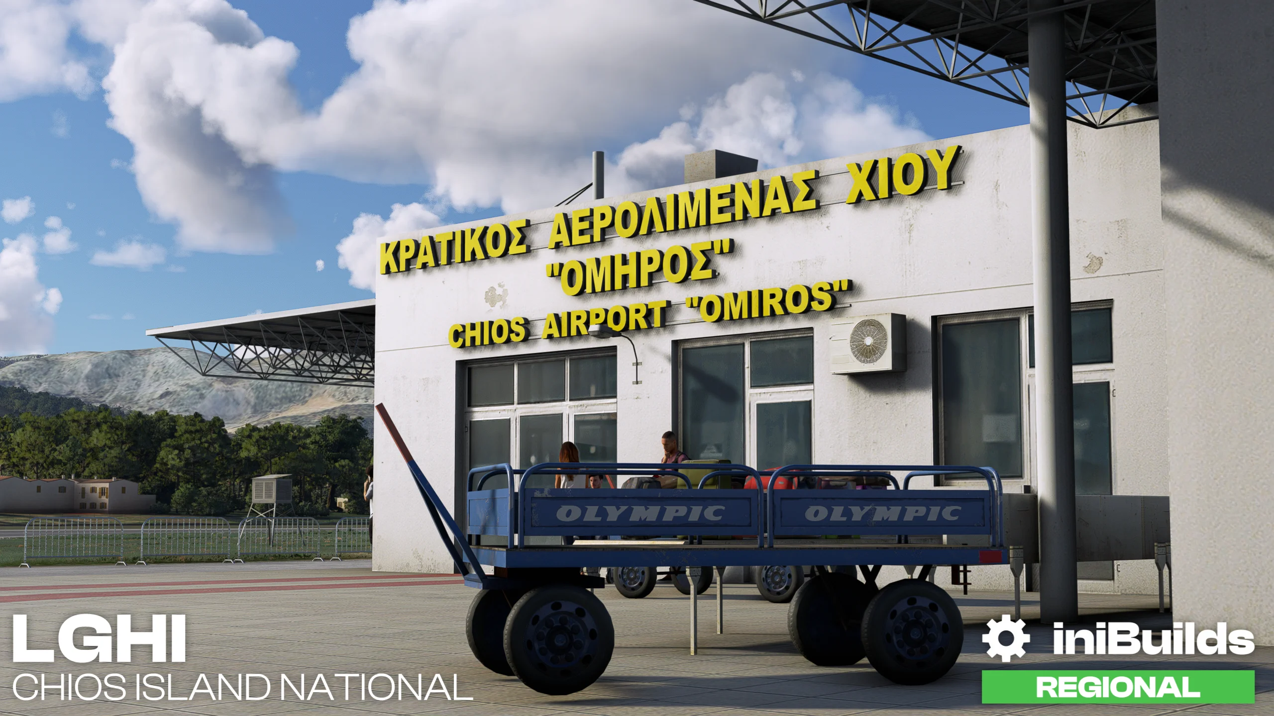  LGHI Chios Airport by iniBuilds | MSFS 2020/2024