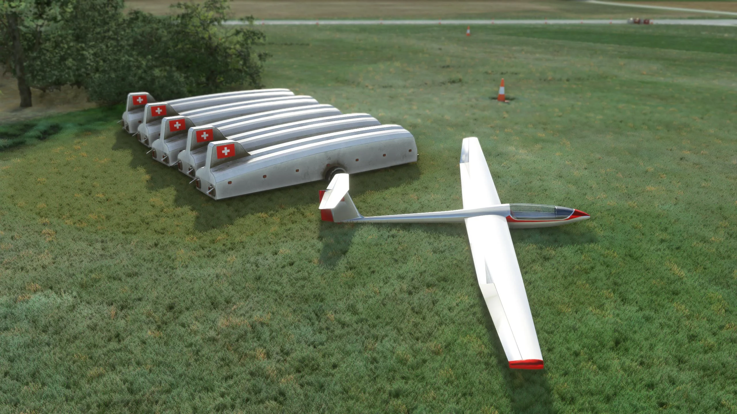  LSZP Biel-Kappelen Airport by AG Sim | MSFS 2020/202