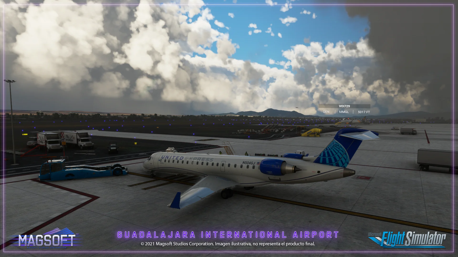  MMGL Guadalajara International | MSFS