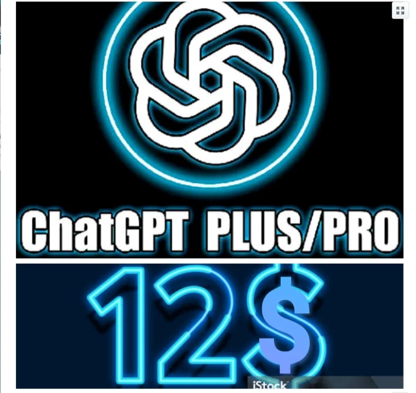 ChatGPT PLUS 1 месяц 12$ 4o × Sora × БЕЗ ВХОДА × БЕЗ ко