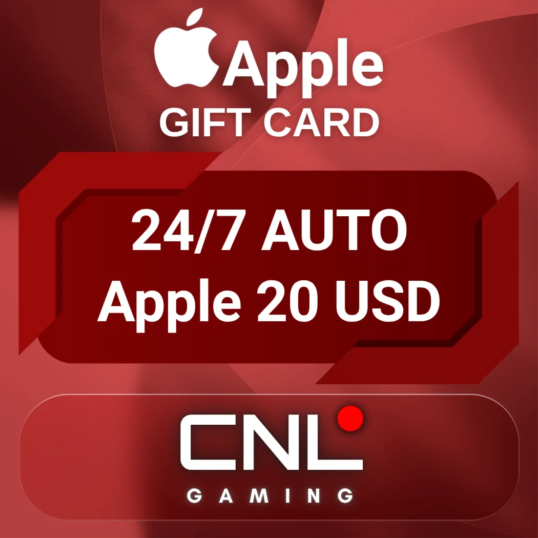 24/7 AUTO | Apple 20 USD (Gift Card)