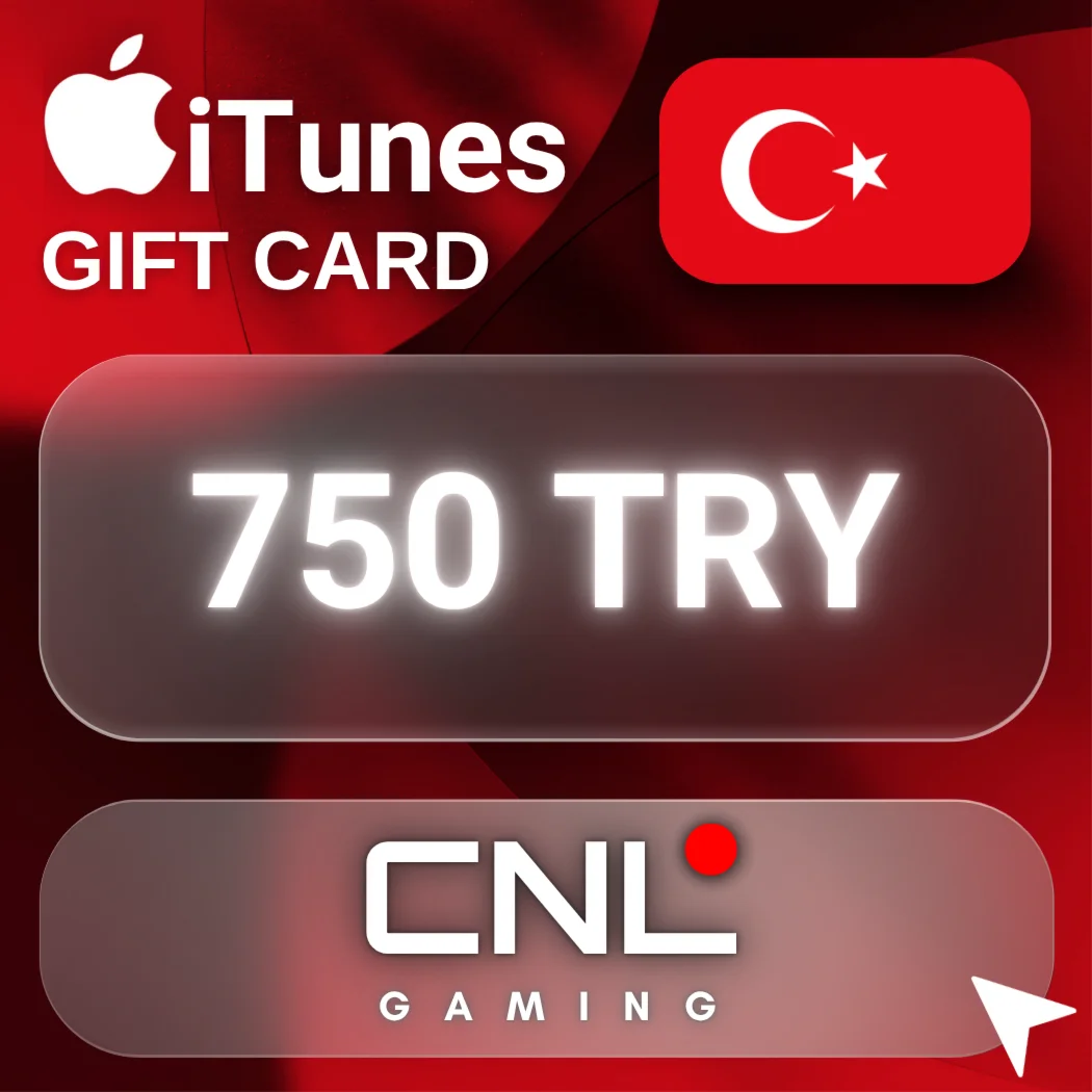 24/7 АВТО | Apple &amp; iTunes 750 TRY (подарочная карта)