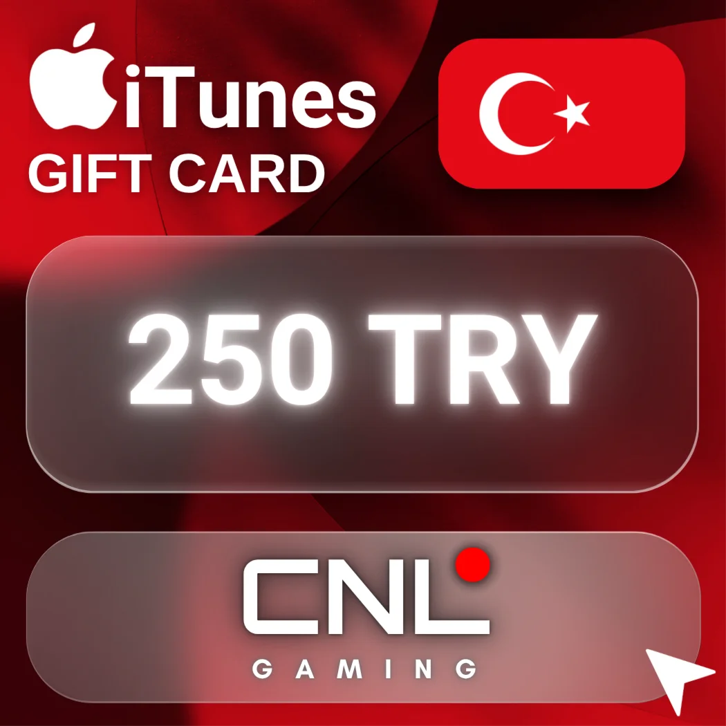 24/7 AUTO | Apple &amp; iTunes 250 TRY (Gift Card)
