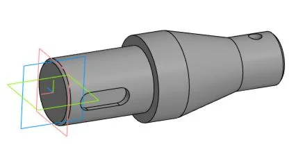 Technological map for manufacturing the shaft part