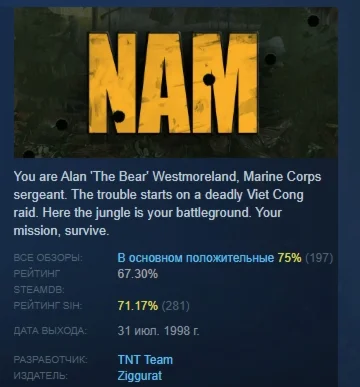 Nam АВТОДОСТАВКА STEAM GIFT РОССИЯ
