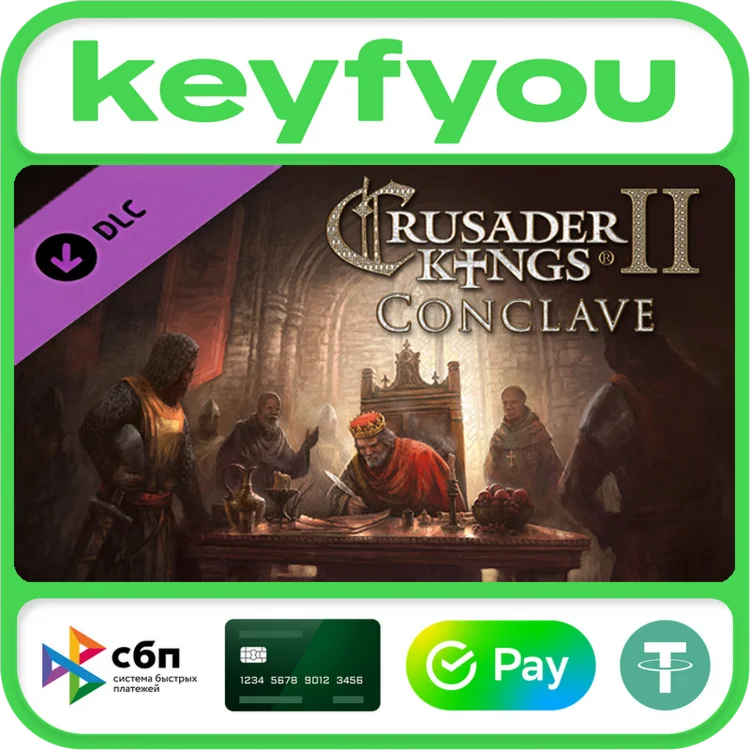 Crusader Kings II: Conclave / STEAM DLC КЛЮ