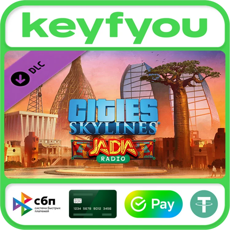 Cities: Skylines - JADIA Radio / STEAM DLC KEY 🔥