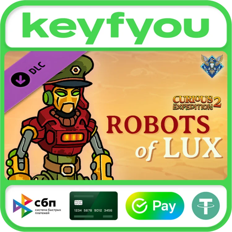 Curious Expedition 2 - Robots of Lux / STEAM DLC КЛЮЧ