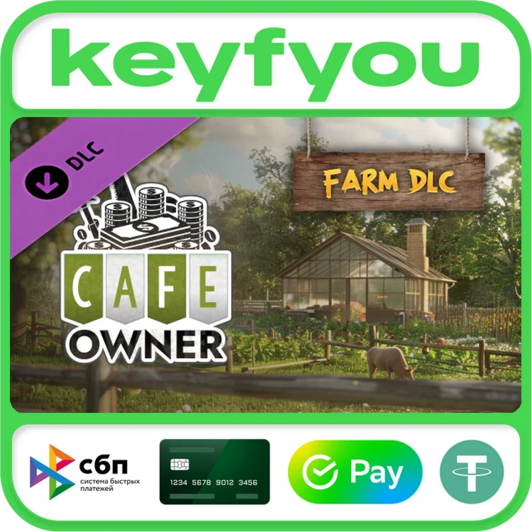 Cafe Owner Simulator - Farm DLC / STEAM DLC GLOBAL КЛЮЧ