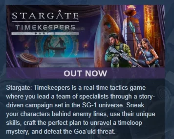 Stargate: Timekeepers АВТОДОСТАВКА STEAM GIFT РОССИЯ