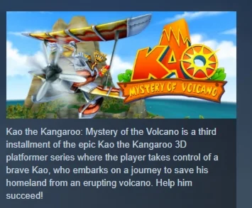 Kao the Kangaroo Mystery of the Volcano 2005 re-release