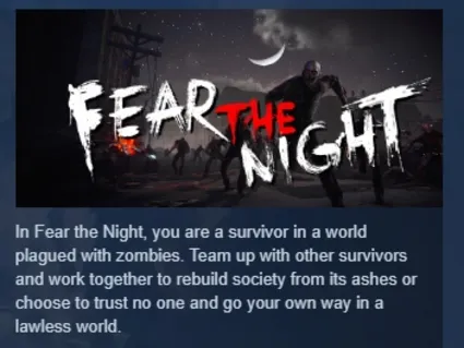 Fear the Night АВТОДОСТАВКА STEAM РОССИЯ