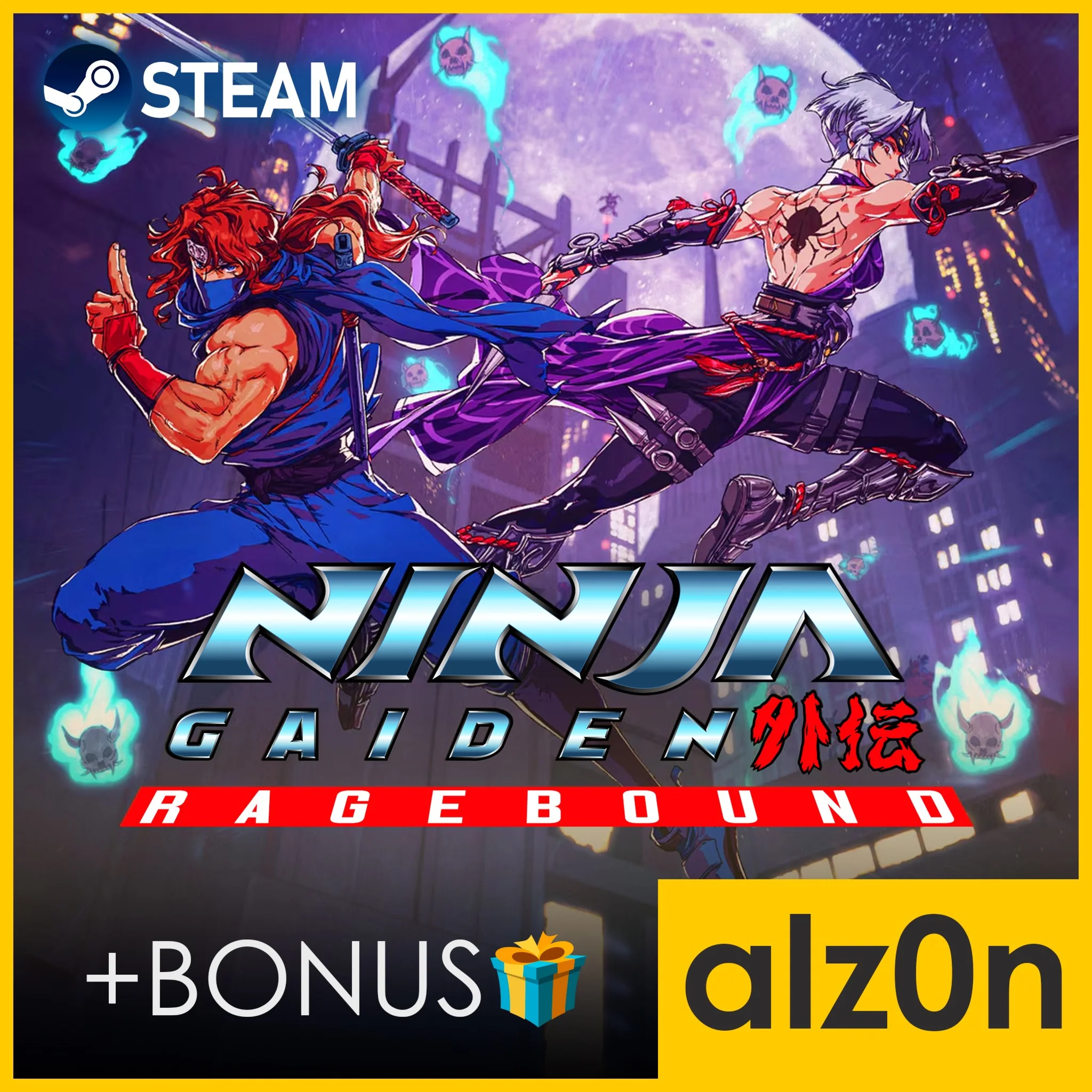 🟥NINJA GAIDEN: Ragebound・STEAM・ГАРАНТИЯ・